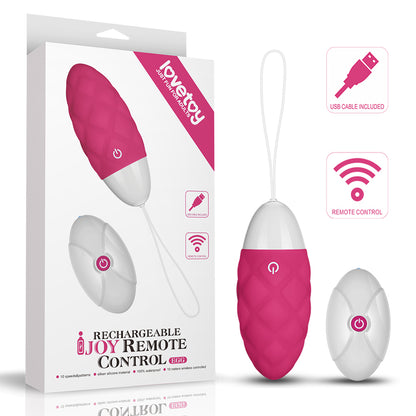 Lovetoy Products IJOY Wireless Remote Control Rechargeable Egg - Pink