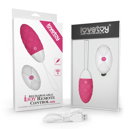 Lovetoy Products IJOY Wireless Remote Control Rechargeable Egg - Pink