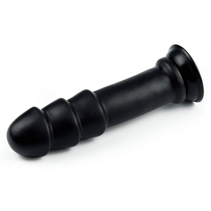 Lovetoy Products 11.25" King Sized Anal Ripples Butt Plug - Black