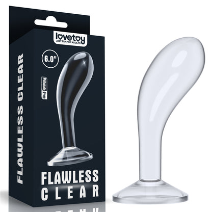 Lovetoy Products Flawless Clear 6" Prostate Plug