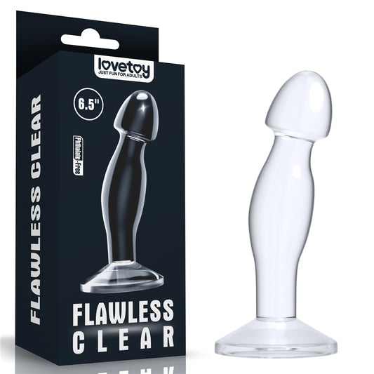 Lovetoy Products Flawless Clear 6.5" Prostate Plug