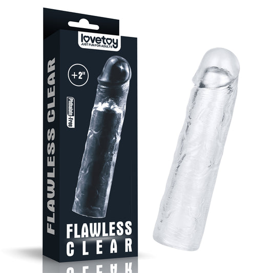 Lovetoy Products Flawless Clear +2" Penis Extension