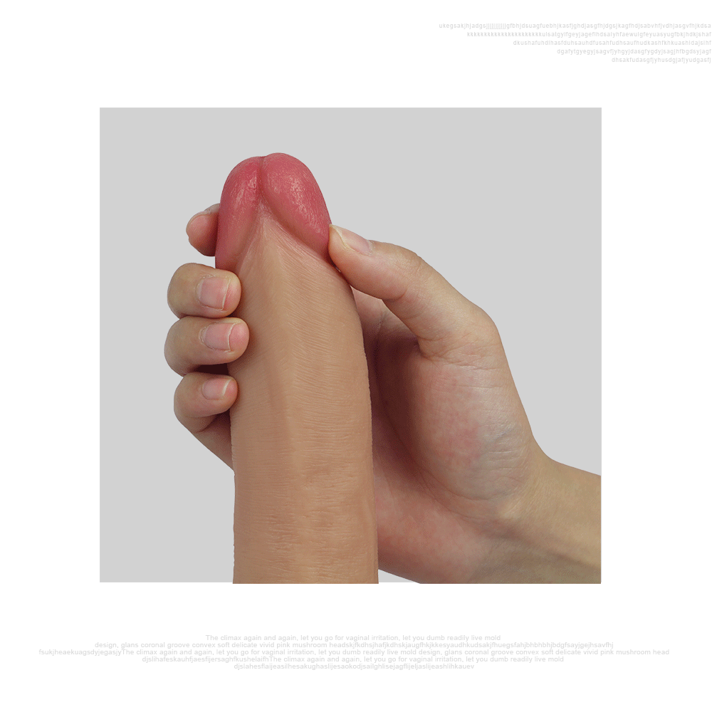 Lovetoy Dual Layered Silicone 8" Nature Cock - Flesh