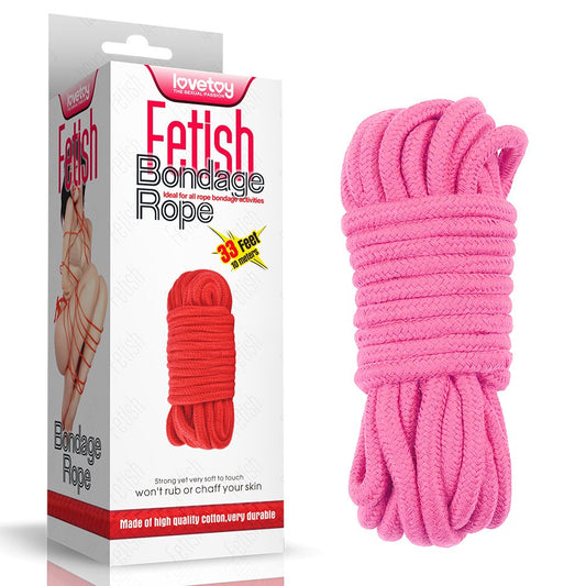 Lovetoy Products Fetish Bondage Rope 10m