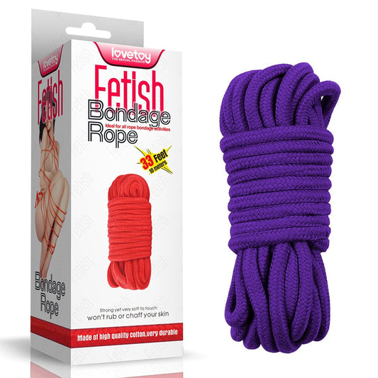 Lovetoy Products Fetish Bondage Rope 10m