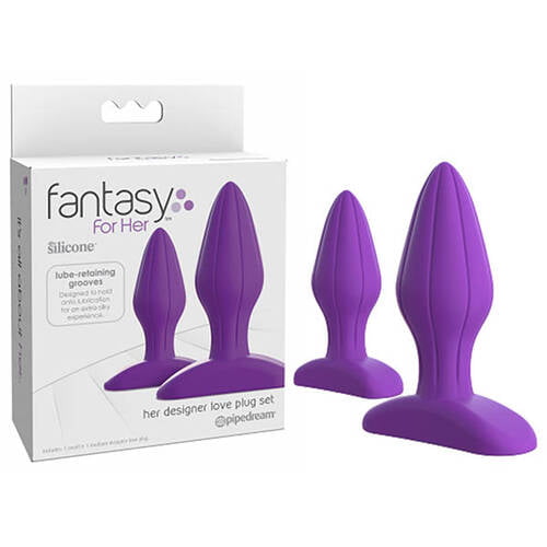 Pipedream Fantasy For Her - Her Designer Love Anal Plug Set