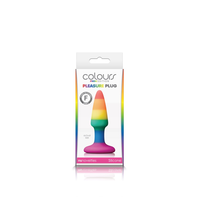 NS Novelties Colours Rainbow Pride Edition Pleasure Plug - Mini