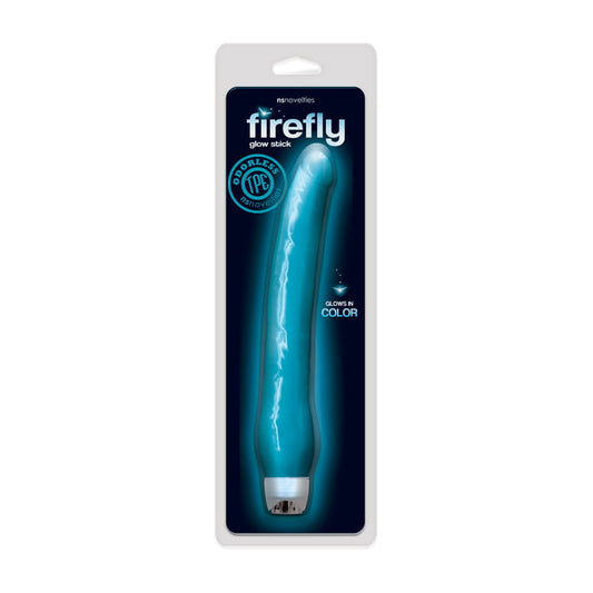 NS Novelties Firefly Glow Stick 11" Vibrator - Blue