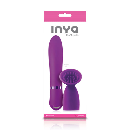 NS Novelties INYA Blossom Clitoral Vibrator - Purple