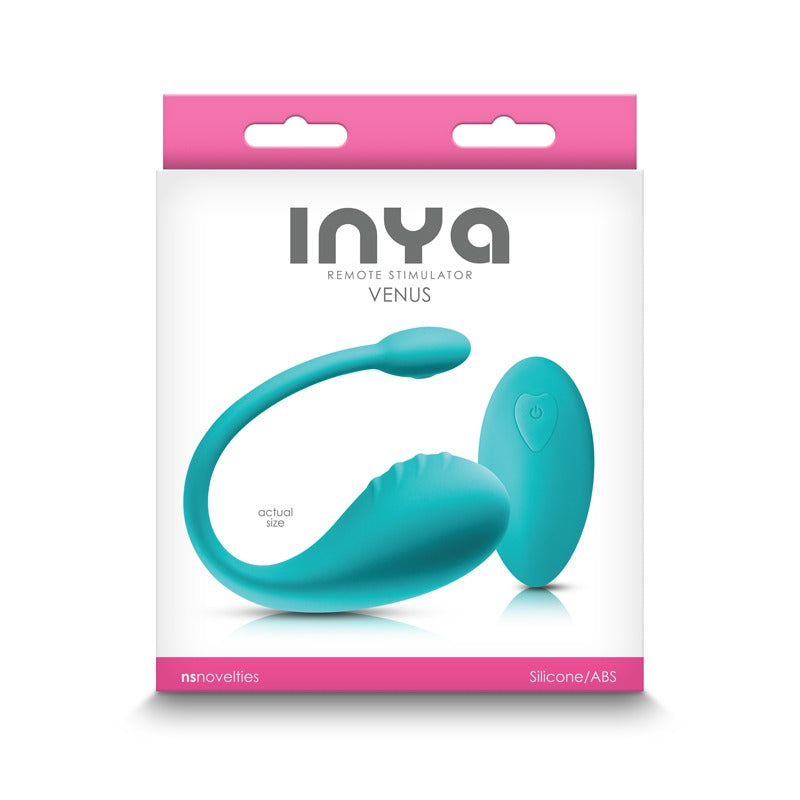 NS Novelties INYA Venus Rechargeable Remote Stimulator - Teal