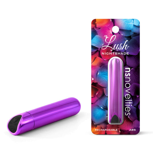 NS Novelties Lush Nightshade Rechargeable Bullet - Purple