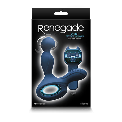 NS Novelties Renegade Orbit Rechargeable Prostate Massager with Remote Control