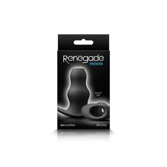 NS Novelties Renegade Peeker Small Hollow Anal Plug