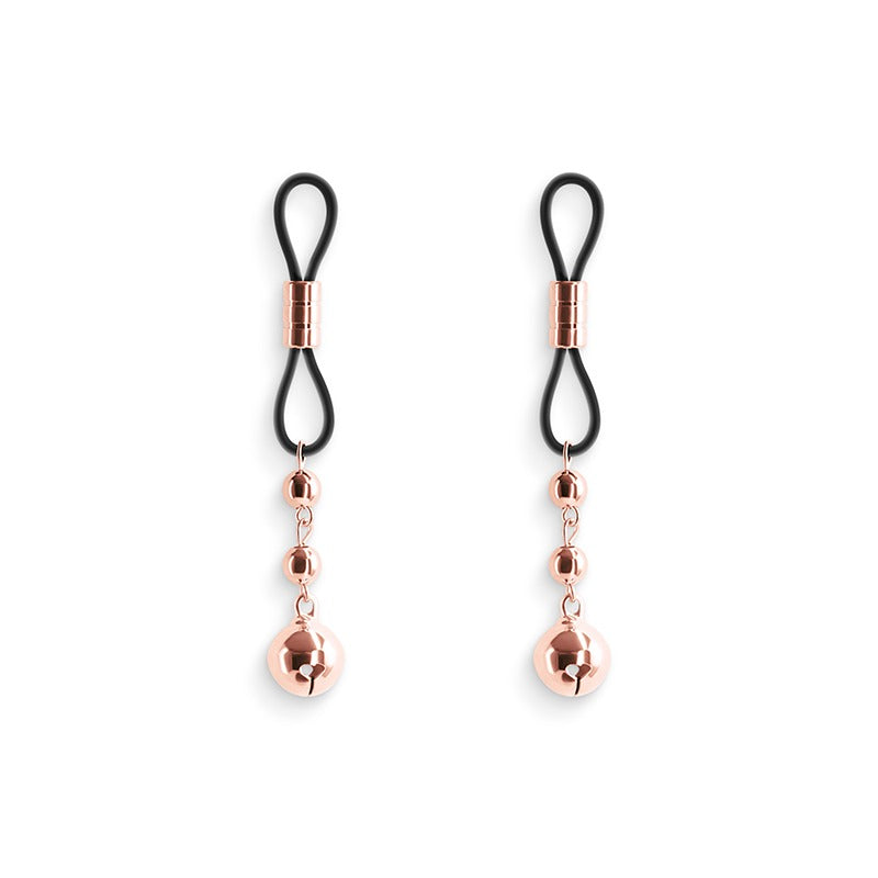 NS Novelties D1 Bound Nipple Clamps - Rose Gold