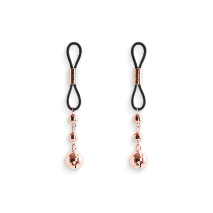 NS Novelties D1 Bound Nipple Clamps - Rose Gold