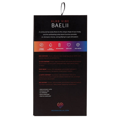Nu Sensuelle Baelii XLR8 Turbo Boost G-Spot Vibrator