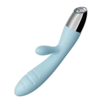 WowYes Luxeluv Only V2 Rechargeable Rabbit Vibrator - Pastel Blue