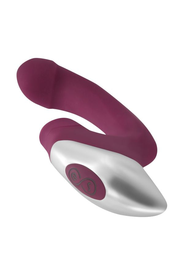 NMC Titanz Bendable Vibrator with Licking Clit Tickler