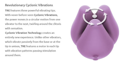 JimmyJane Love Pods Tre  Rechargeable Clitoral Vibrator