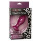 CalExotics Power Gem Vibrating Crystal Anal Probe - Purple