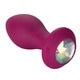 CalExotics Power Gem Vibrating Crystal Anal Probe - Purple