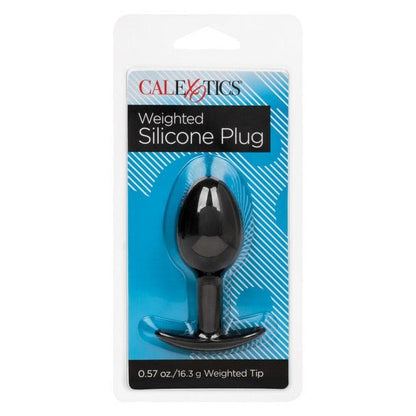 Calexotics Weighted Silicone Plug - Black