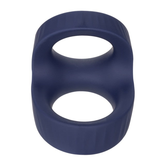 CalExotics Viceroy Max Dual Cock Ring - Blue