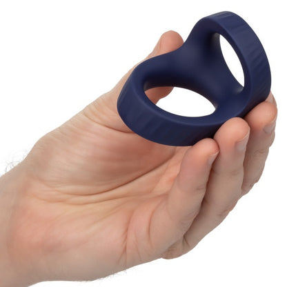 CalExotics Viceroy Max Dual Cock Ring - Blue