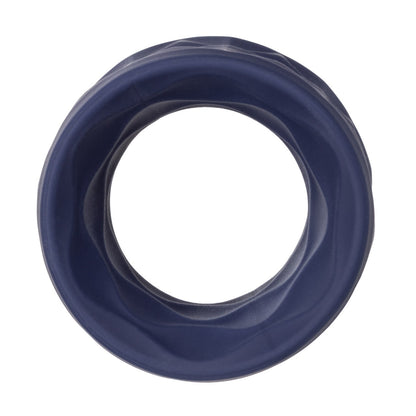 CalExotics Viceroy Reverse Endurance Cock Ring - Blue