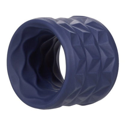 CalExotics Viceroy Reverse Endurance Cock Ring - Blue