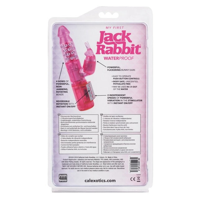 CalExotics Jack Rabbit My First Vibrator - Pink