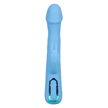 CalExotics Jack Rabbit Elite Rotating Rechargeable Rabbit Vibrator - Blue