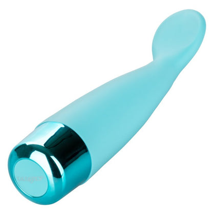 CalExotics Eden Scoop Silicone G-Spot Vibrator - Teal