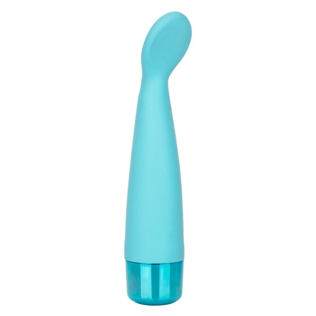 CalExotics Eden Scoop Silicone G-Spot Vibrator - Teal