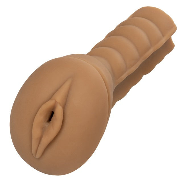 CalExotics Optimum Power Grip-N-Stroke Replacement Sleeve - Brown