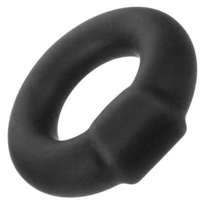 CalExotics Alpha Liquid Silicone Optimum Cock Ring - Black