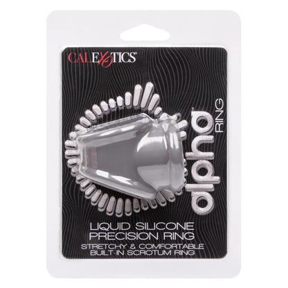 CalExotics Alpha Ring Liquid Silicone Precision Ring - Grey