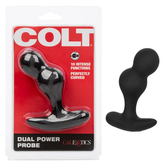 CalExotics Colt Rechargeable Dual Power Vibrating Anal Probe - Black