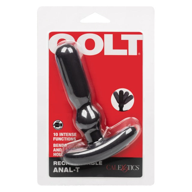 CalExotics Colt Rechargeable Anal-T Vibrating Probe - Black