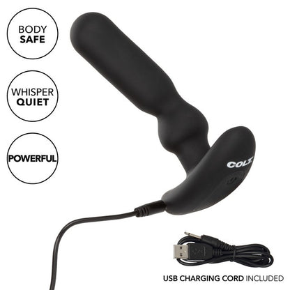 CalExotics Colt Rechargeable Anal-T Vibrating Probe - Black