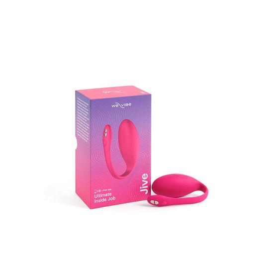 We-Vibe Jive Rechargeable G-Spot Vibrator with App Control - Electric Pink