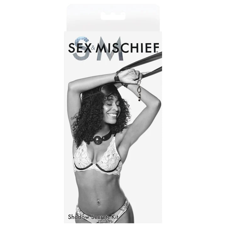 Sportsheets Sex &amp; Mischief Shadow Secrets Kit - Black