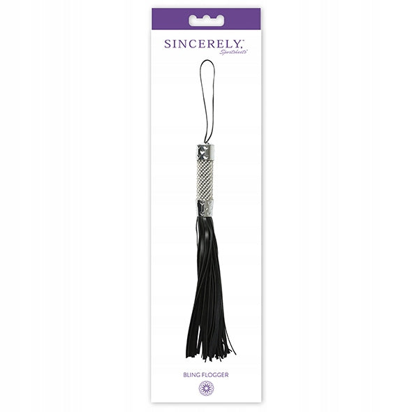 Sportsheets Sincerely Bling Flogger