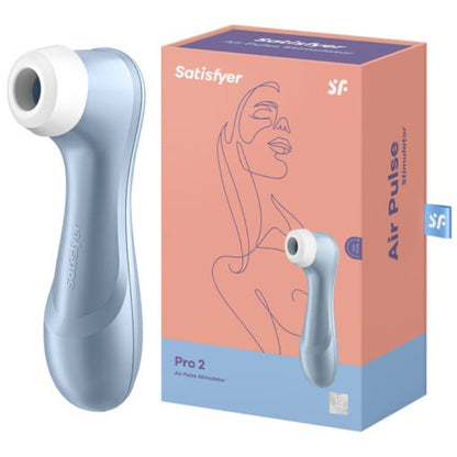 Satisfyer Pro 2 Rechargeable Air Pulse Clitoral Stimulator - Blue