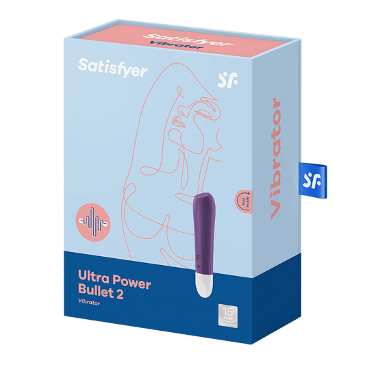 Satisfyer Ultra Power Bullet 2 Rechargeable Vibrator - Violet