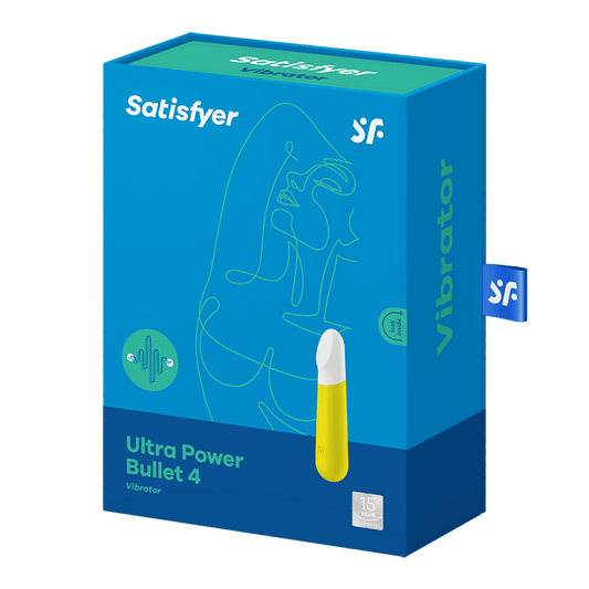 Satisfyer Ultra Power Bullet 4 Rechargeable Vibrator - Yellow