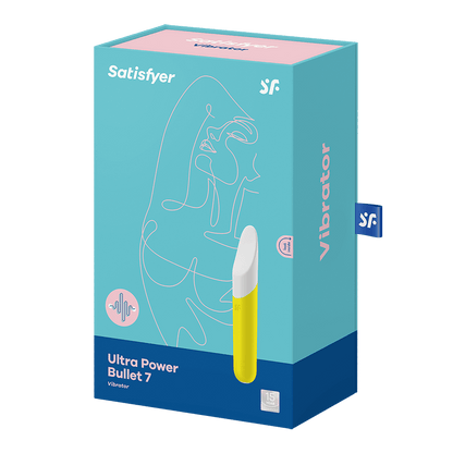 Satisfyer Ultra Power Bullet 7 Rechargeable Vibrator - Yellow