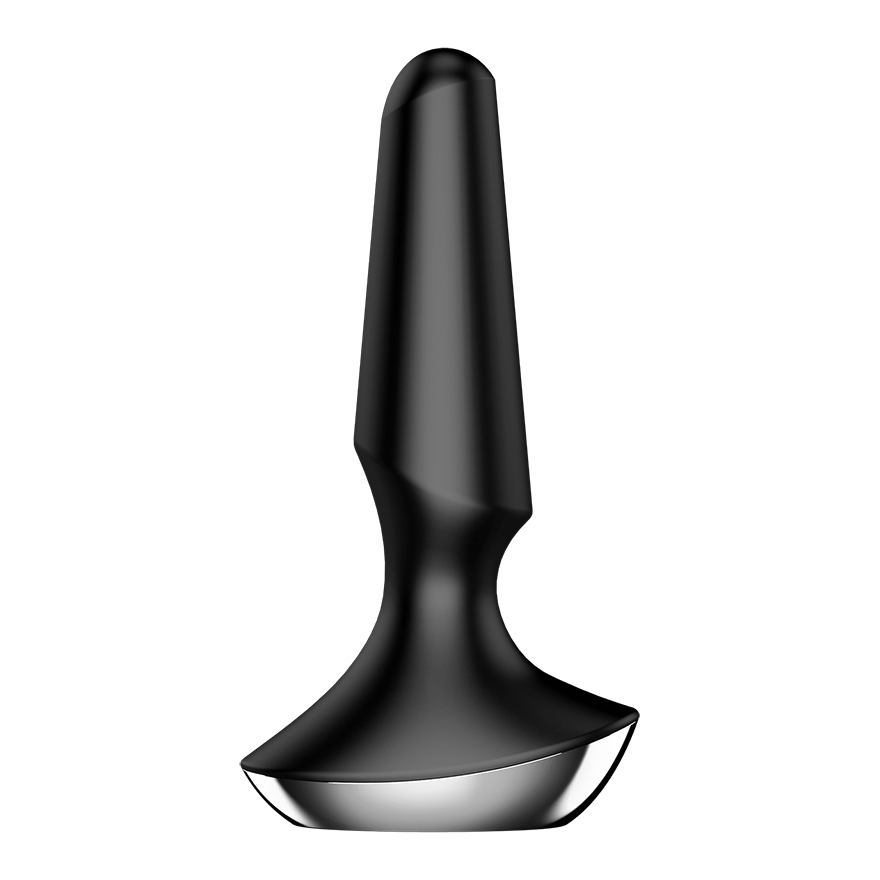 Satisfyer Plug-ilicious 2 Anal Plug Vibrator with App Control - Black