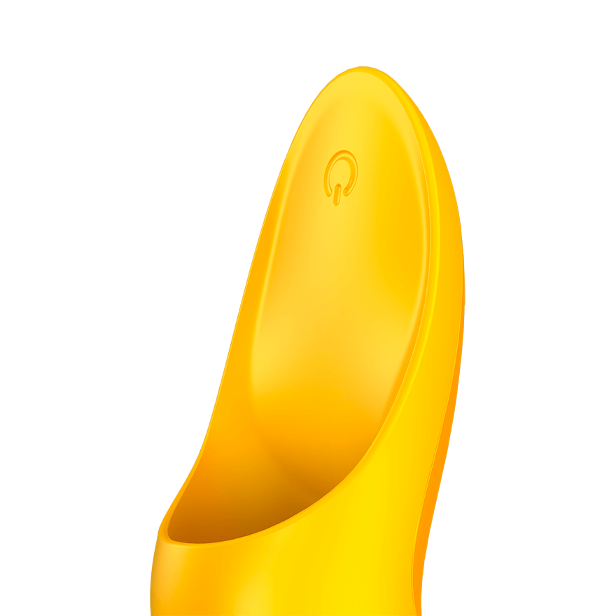 Satisfyer Teaser Rechargeable Finger Vibrator - Yellow