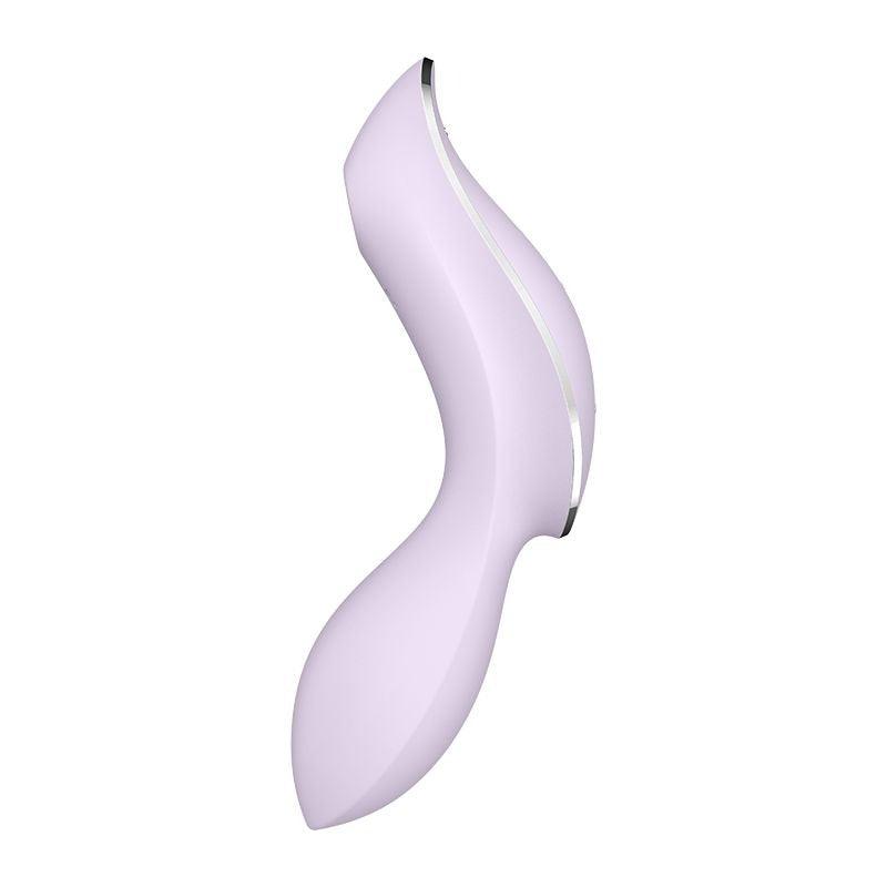 Satisfyer Curvy Trinity 2 Insertable Air Pulse Vibrator - Violet